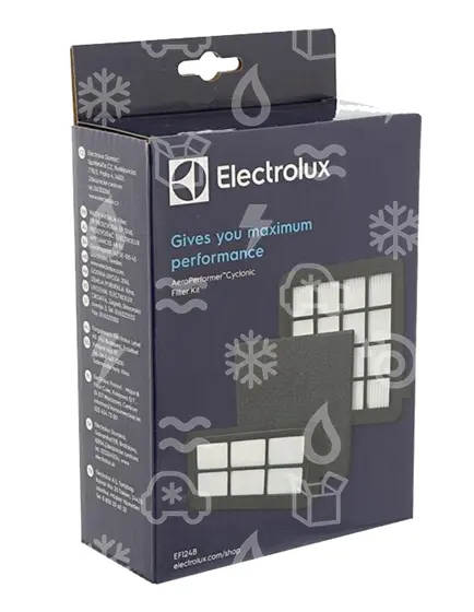 filtr hepa vysavačeELECTROLUX / AEG / ZANUSSI EF124B, sada